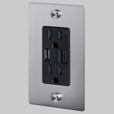 1-Gang Duplex USB A+C Outlet