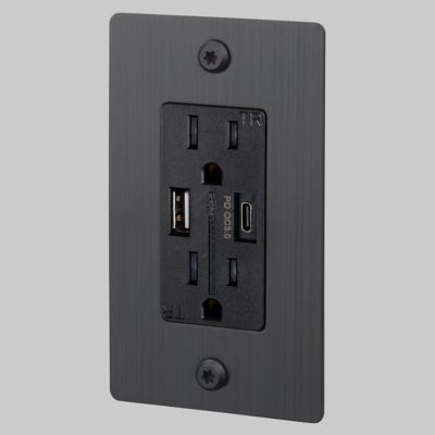 1-Gang Duplex USB A+C Outlet