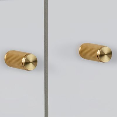 Linear Furniture Knob (Brass) - OPEN BOX