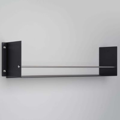 Kitchen Girder Wall Shelf (Black|Steel) - OPEN BOX