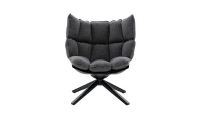 Husk Swivel Armchair