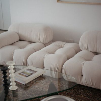 Shown in Licata Natural Fabric Color, in sue