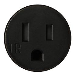 22.6.2 20A Drywall Outlet Assembly (Black) - OPEN BOX RETURN