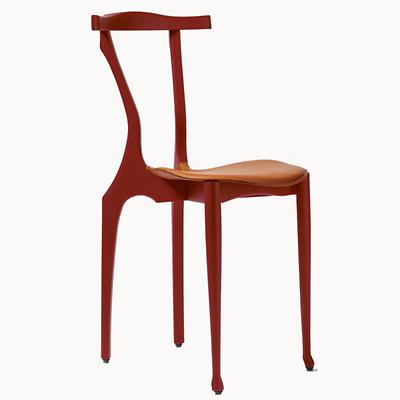 Gaulinetta Dining Chair with Leather Seat