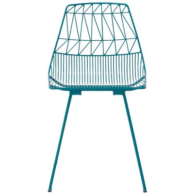 Shown in Peacock Blue finish, Front view