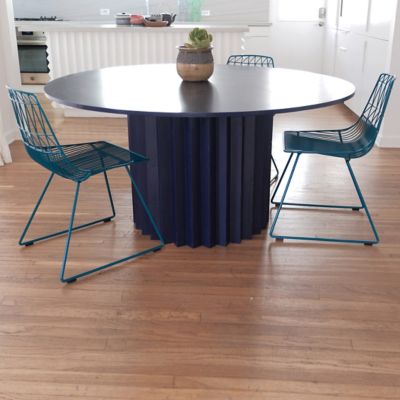 Shown in Peacock Blue finish, in use