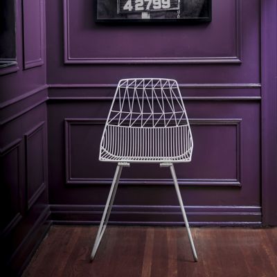 Shown in White finish, in use