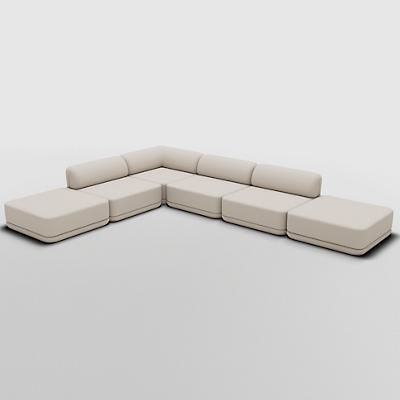 Cube Sofa Corner Lounge Ottoman Mix Sectional