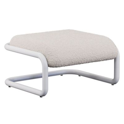 Tube Upholstered Ottoman