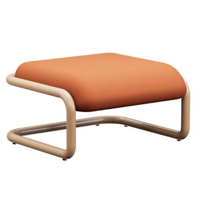 Tube Upholstered Ottoman