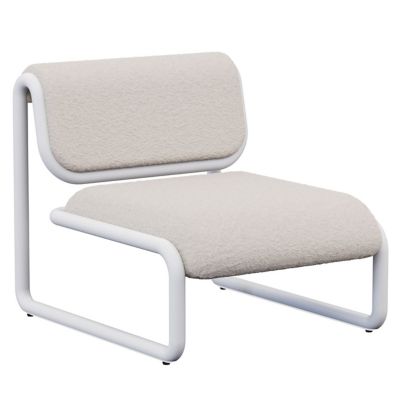 Tube Upholstered Lounge Chair