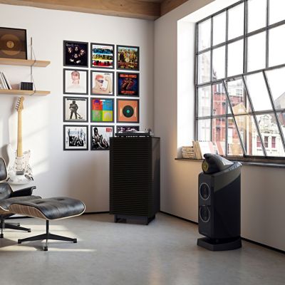 Shown in Charcoal Stained Ash finish, in use