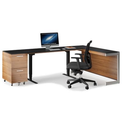 Shown in Natural Walnut finish, Small size