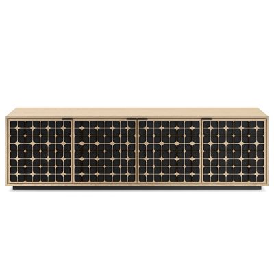 Elements Cabinet with Rolling Plinth Base
