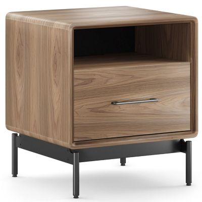 LINQ Side Table (Natural Walnut|Small) - OPEN BOX
