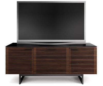 Shown in Chocolate Stained Walnut finish, Triple-Wide / in use