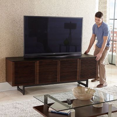 Shown in Chocolate Stained Walnut finish, Quad-Wide, in use