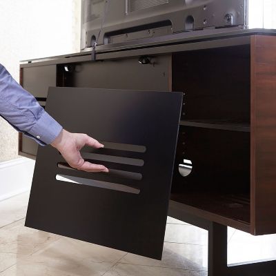 Shown in Chocolate Stained Walnut finish, in use