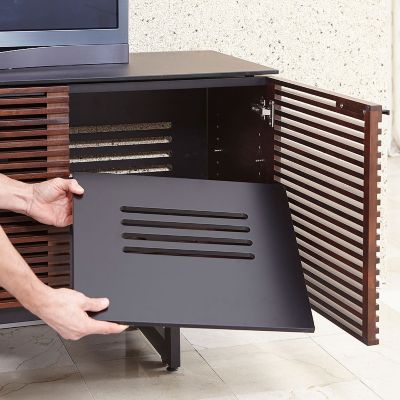 Shown in Chocolate Stained Walnut finish, in use