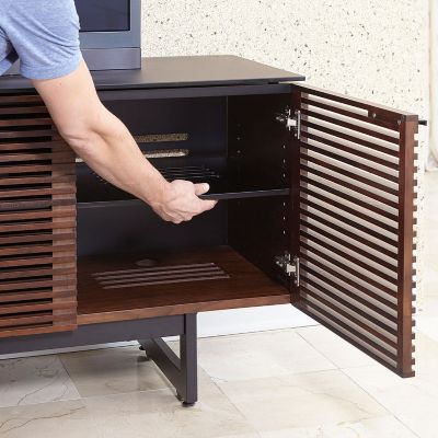 Shown in Chocolate Stained Walnut finish, in use