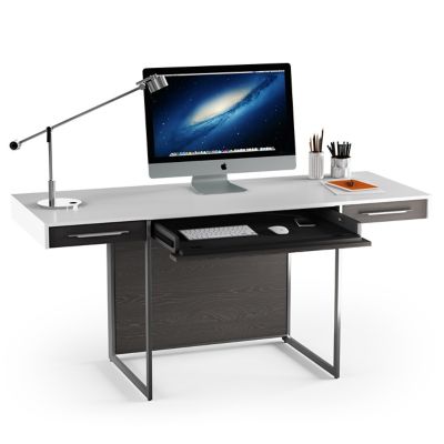 Shown in Satin White/Charcoal finish