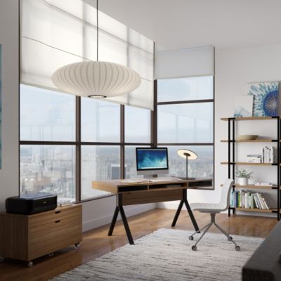 Shown in Walnut finish