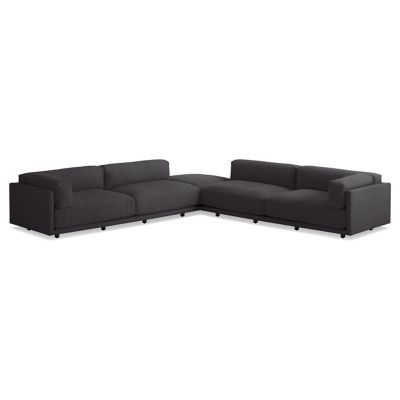 Sunday Backless L Sectional Sofa by Blu Dot at