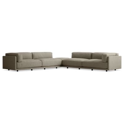 Sunday Backless L Sectional Sofa