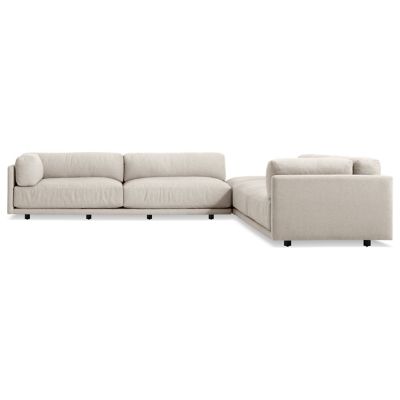 Sunday Backless L Sectional Sofa by Blu Dot at