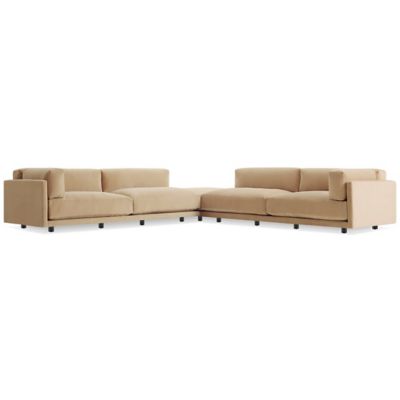 Sunday Backless L Sectional Sofa