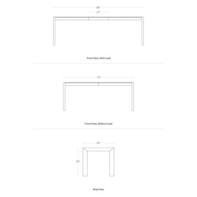 Second Best Extension Dining Table by Blu Dot at