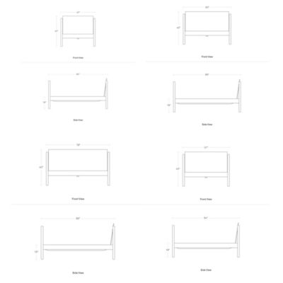 Post Up Bed by Blu Dot at