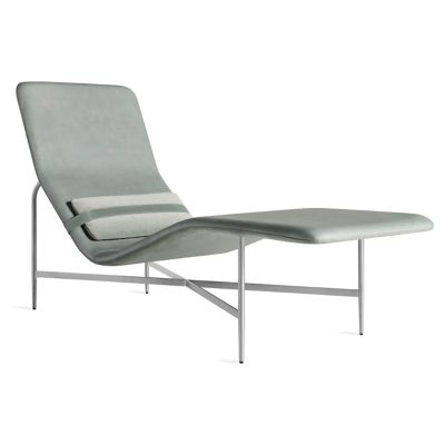Deep Thoughts Leather Chaise