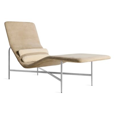Deep Thoughts Leather Chaise