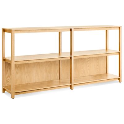 Open Plan Large Low Bookcase