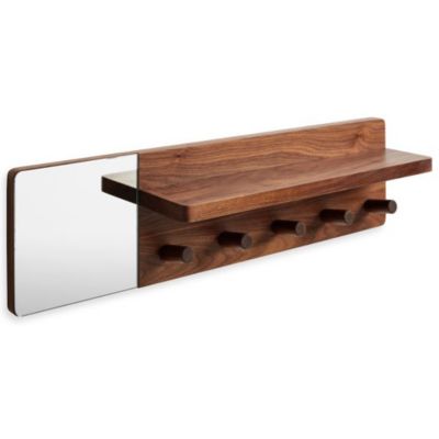 Candid Wall Shelf with Hooks