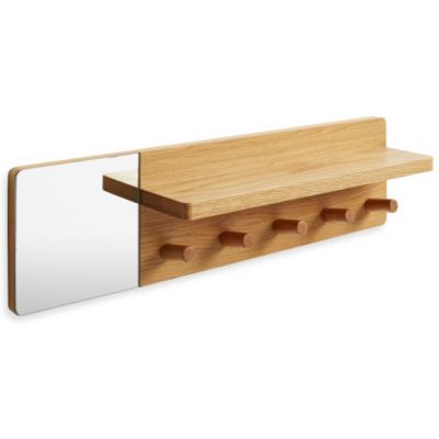 Candid Wall Shelf with Hooks