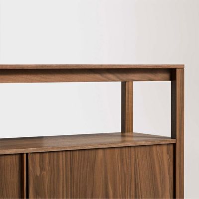 Shown in Walnut color, Large size, detail view