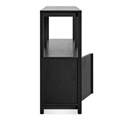 Shown in Black Oak color, Medium size