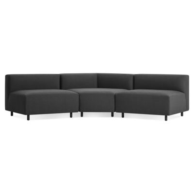 9 Yard Outdoor Armless Angled Sectional Sofa