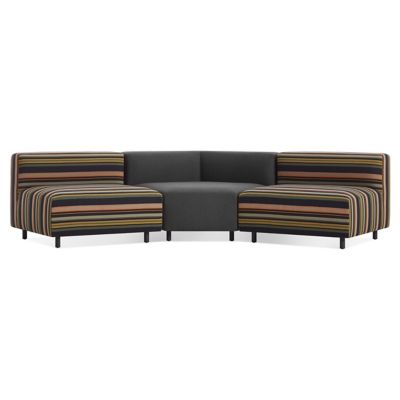 9 Yard Outdoor Armless Angled Sectional Sofa