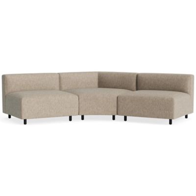 9 Yard Outdoor Armless Angled Sectional Sofa