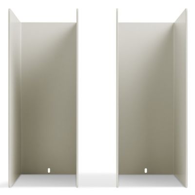 Tabs Bookends, Set of 2 (Putty) - OPEN BOX