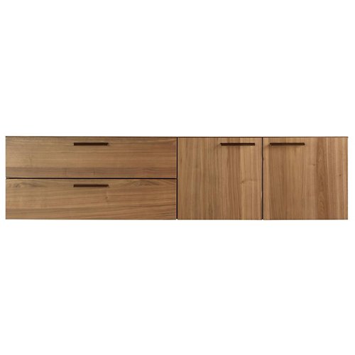 Shale 2 Door/2 Drawer Wall-Mounted Cabinet