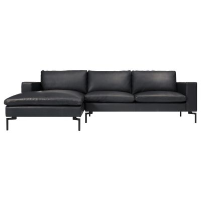New Standard Leather Sofa with Chaise