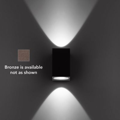 LED Directional Wall Light (Bronze|2 Lights) - OPEN BOX