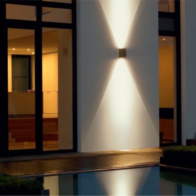 LED Directional Wall Light (Bronze|Two Light) - OPEN BOX