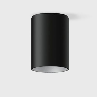 Studio Line Cylindrical Flushmount (Aluminum|Black)-OPEN BOX
