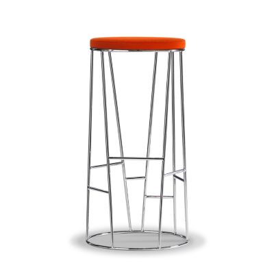 Forest High Profile Upholstered Bar Stool