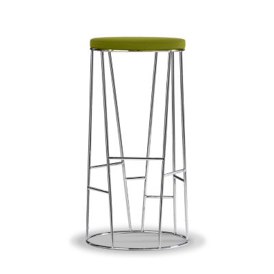 Forest High Profile Upholstered Bar Stool